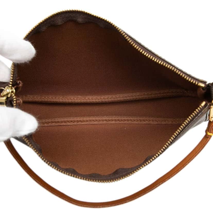 Louis Vuitton Monogram Pochette Accessoires Brown Very good condition - Model View