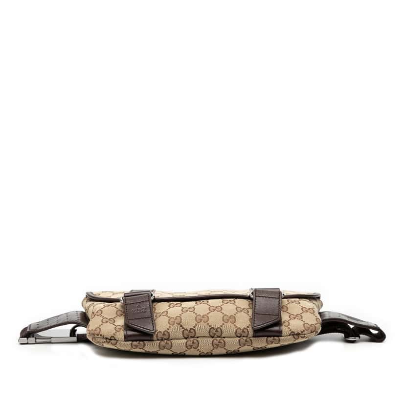 Gucci GG Canvas Belt Bag Beige Very good condition - Inside View