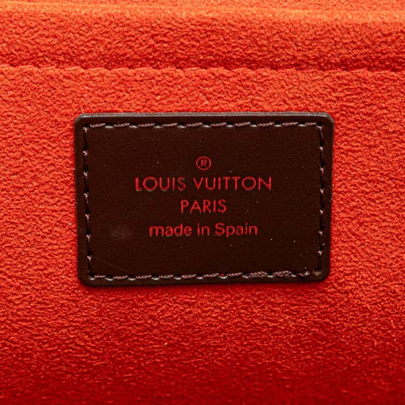 Louis Vuitton Damier Ebene Mini Sarria Brown Canvas Very good condition - Box View