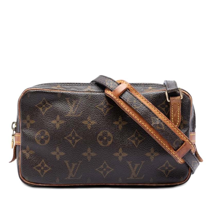 Louis Vuitton Monogram Pochette Marly Bandouliere Brown Very good condition - Front View