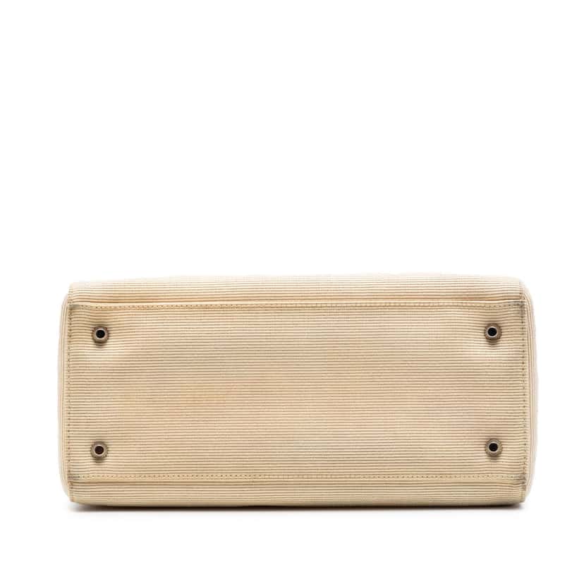 Dior Medium Canvas Lady Dior Brown Very good condition - Inside View