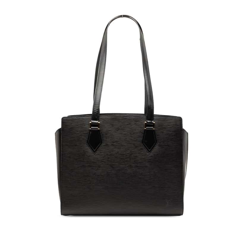 Louis Vuitton Epi Duplex Black Leather Very good condition - Front View
