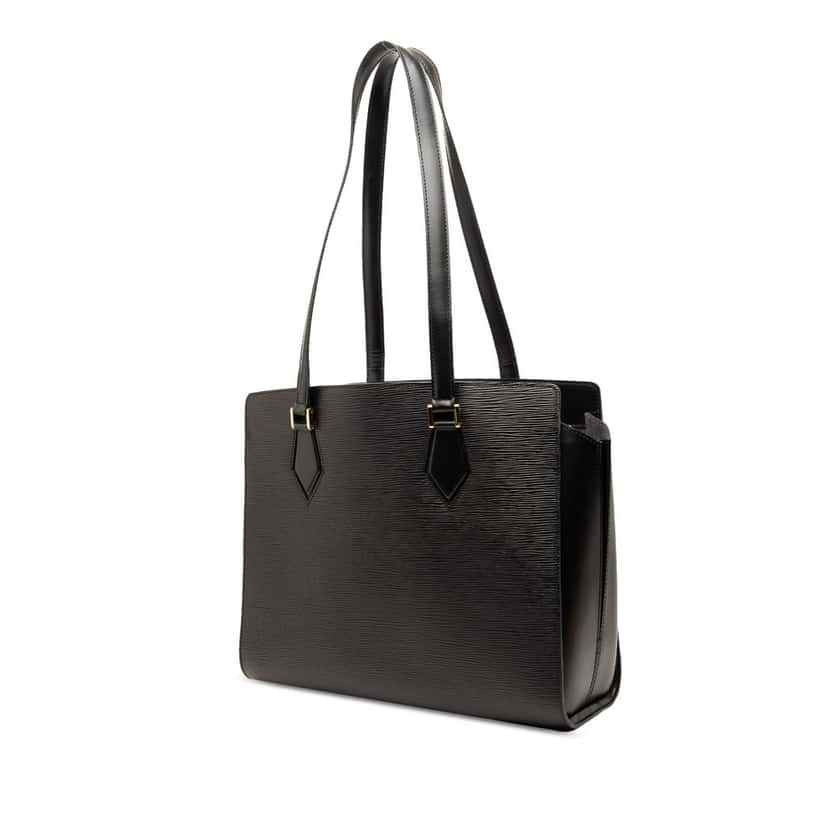Louis Vuitton Epi Duplex Black Leather Very good condition - Back View