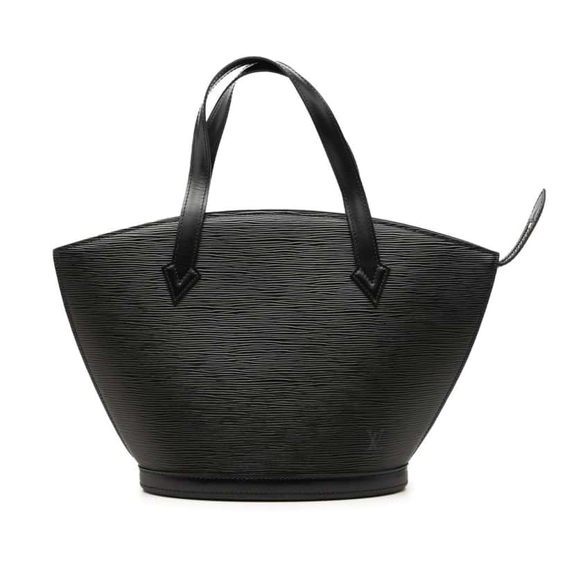 Louis Vuitton Epi Saint Jacques PM Short Strap Black Leather Very good condition - Front View