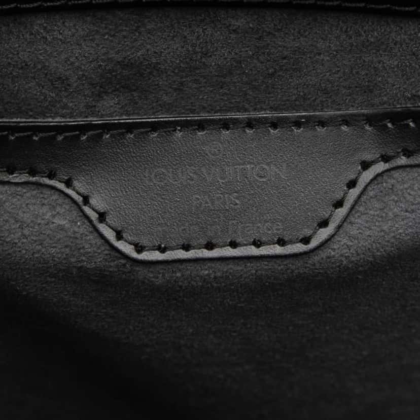 Louis Vuitton Epi Saint Jacques PM Short Strap Black Leather Very good condition - Box View