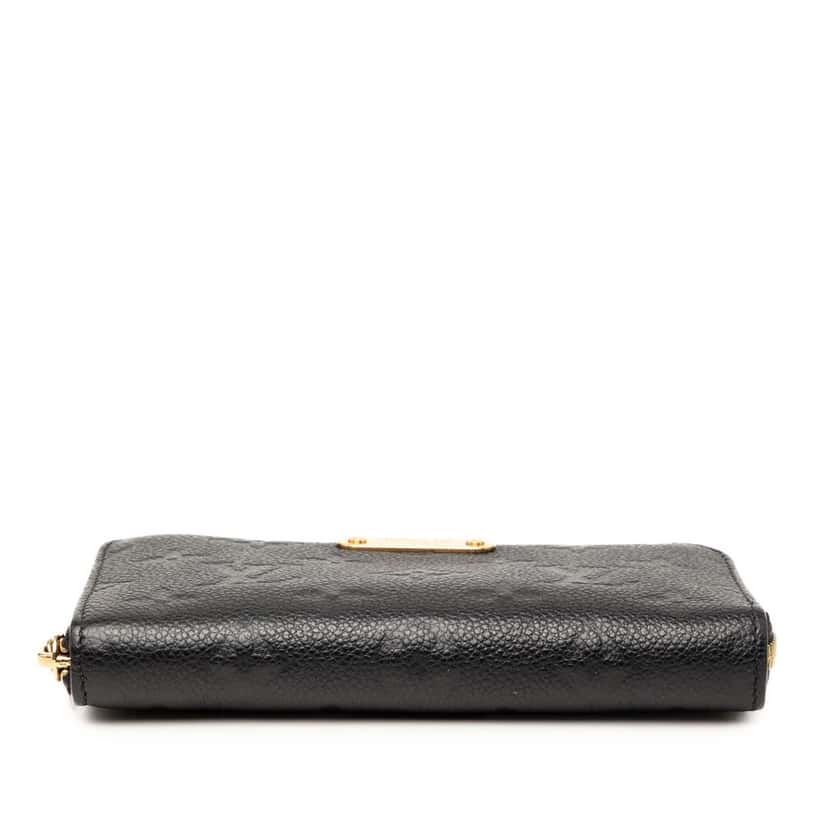 Louis Vuitton Monogram Empreinte Margot Wallet Black Leather Very good condition - Inside View