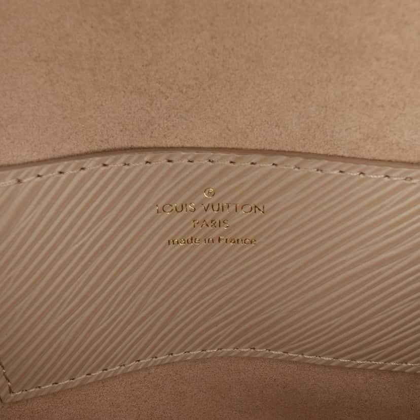 Louis Vuitton Epi Studded Sol Twist MM Brown Leather Very good condition - Box View
