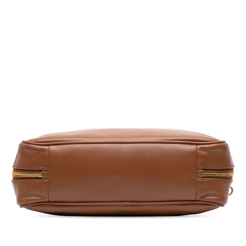 Miu Miu Large Soft Calf Softy Beau Top Handle Bag Brown Leather Very good condition - Inside View