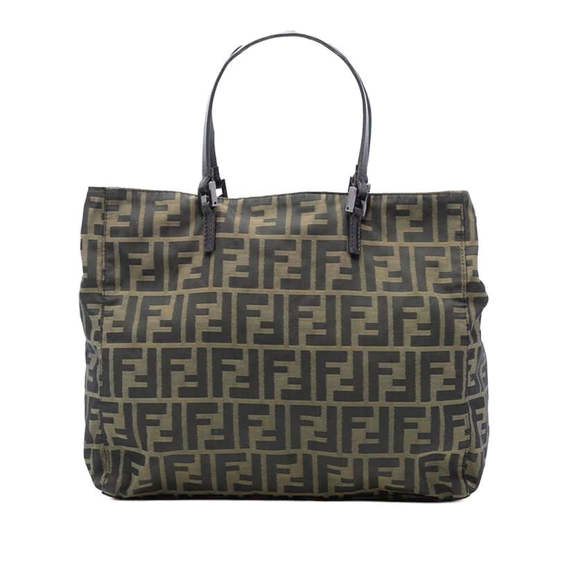 Fendi Zucca Canvas Tote Brown Very good condition - Front View