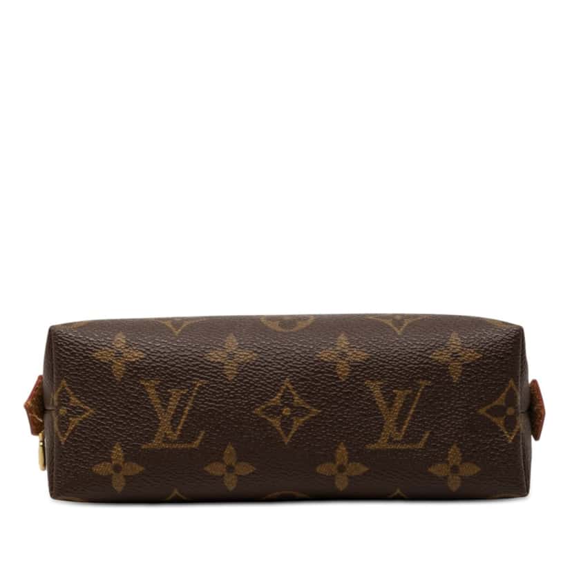Louis Vuitton Monogram Cosmetic Pouch PM Brown Good condition - Inside View
