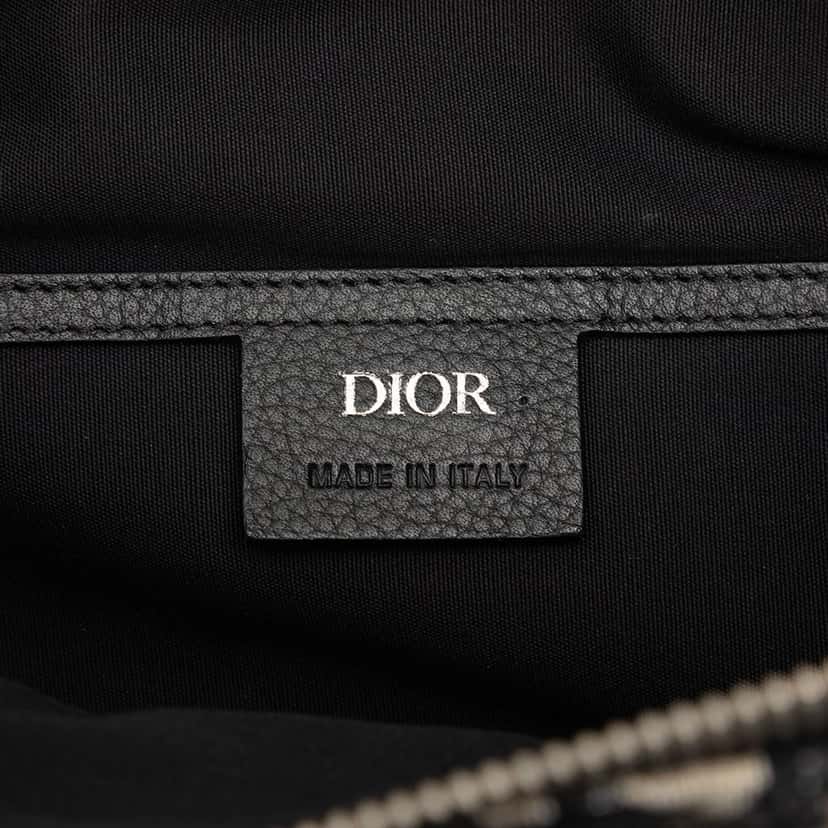 Dior Oblique Canvas Safari Backpack Blue Very good condition - Box View