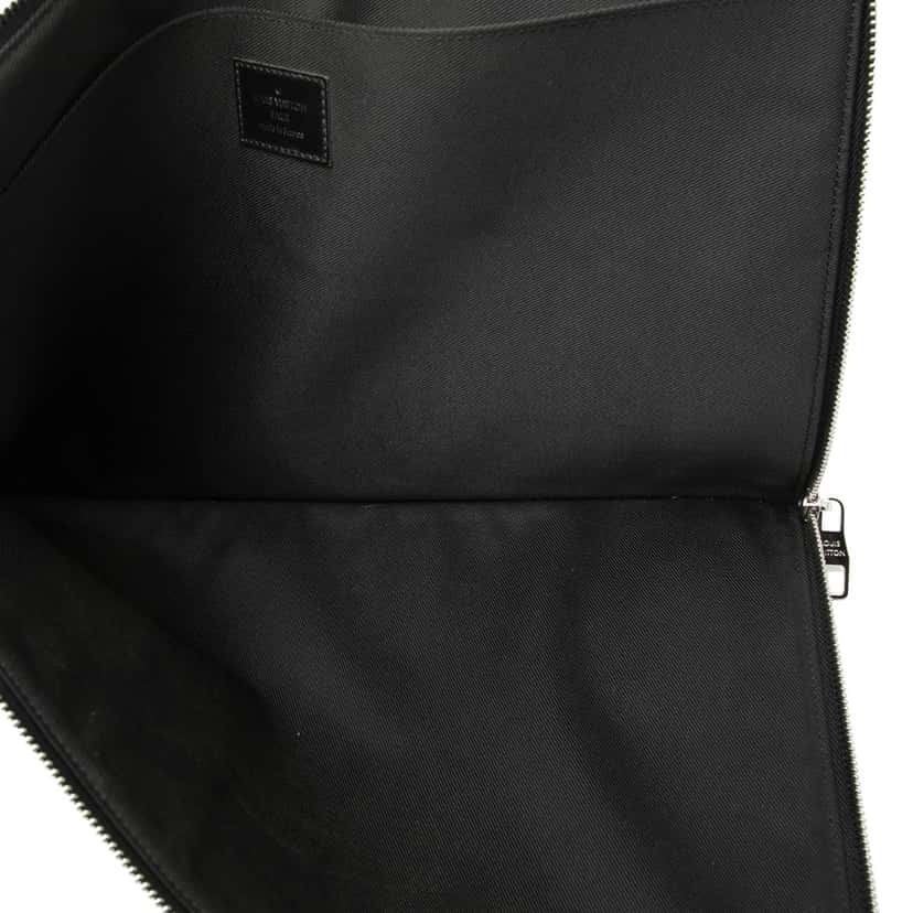 Louis Vuitton Damier Graphite Pochette Jour GM Black Very good condition - Model View