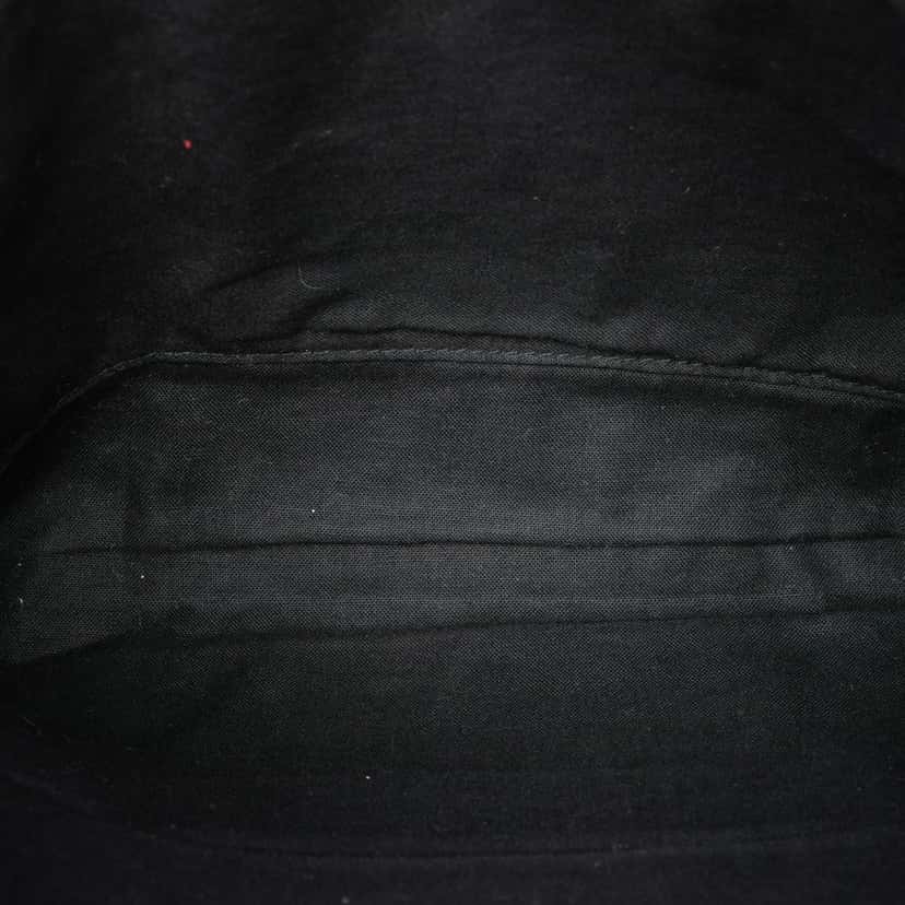 Balenciaga Lambskin Motocross Giant 12 Zip Around Flat Clutch Black Leather Very good condition - Model View