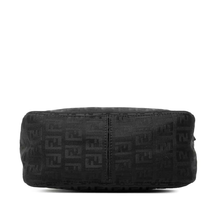 Fendi Zucchino Canvas Handbag Black Very good condition - Inside View