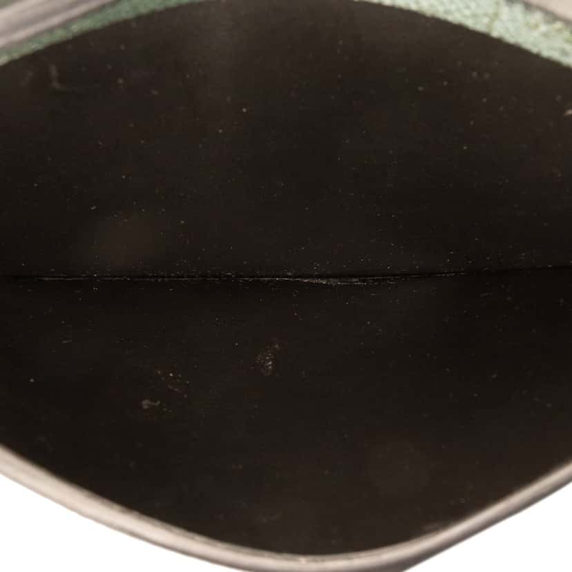 Tom Ford Leather Floral Print Belt Bag Green Leather Very good condition - Box View