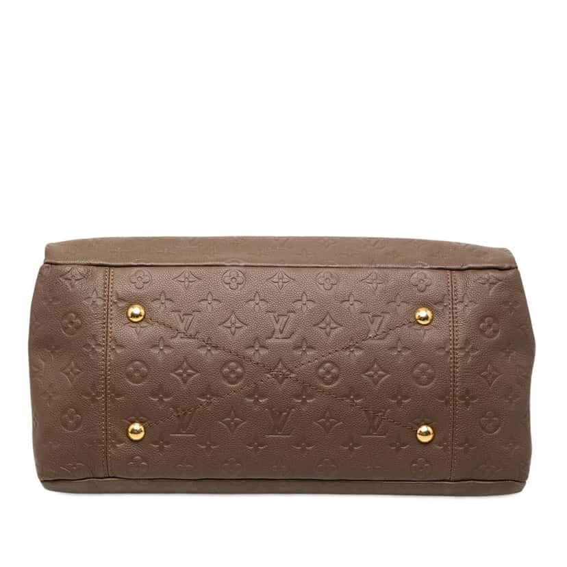 Louis Vuitton Monogram Empreinte Artsy MM Brown Leather Very good condition - Inside View