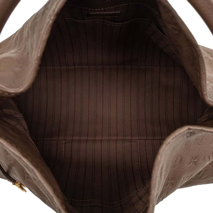 Louis Vuitton Monogram Empreinte Artsy MM Brown Leather Very good condition - Model View