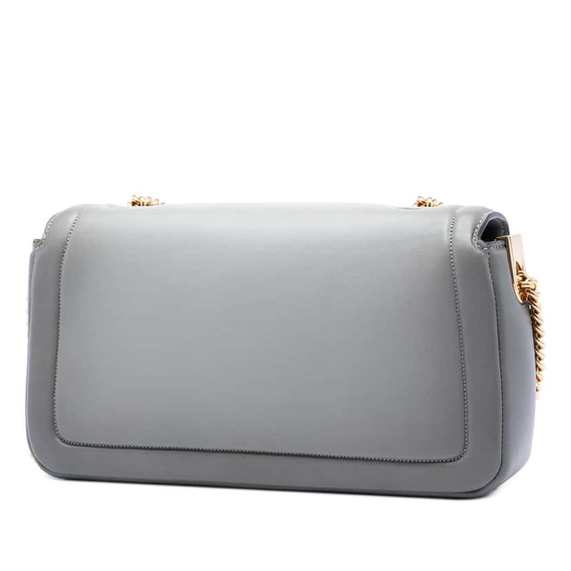 Fendi Leather Baguette Chain Midi Shoulder Bag Other Leather Very good condition - Back View