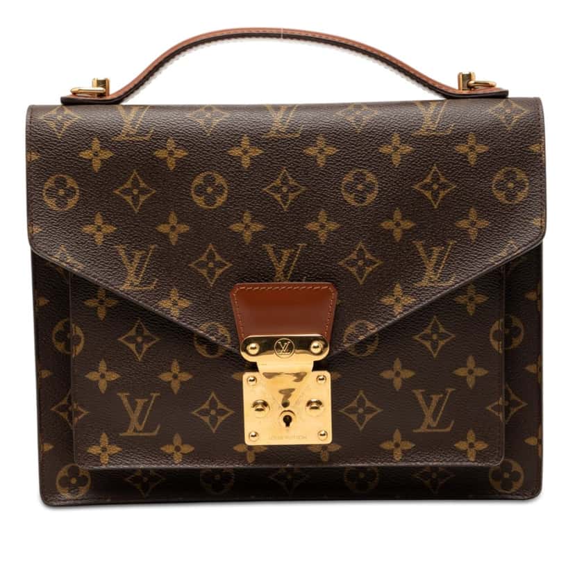 Louis Vuitton Monogram Monceau 28 Brown Very good condition - Front View