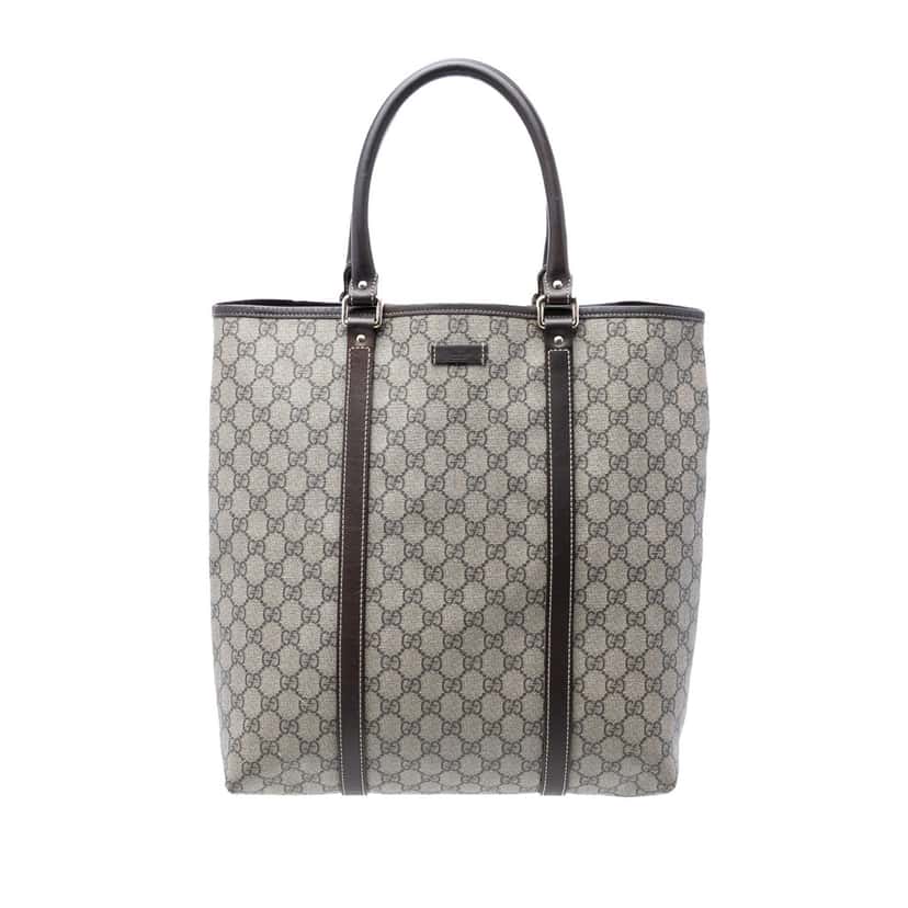 Gucci GG Supreme Joy Vertical Tote Beige Very good condition - Front View