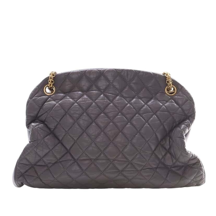 Chanel Large Aged Calfskin Just Mademoiselle Bowling Bag Other Leather Very good condition - Model View