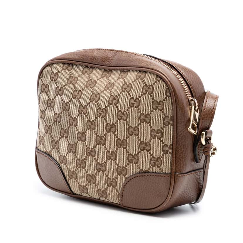 Gucci GG Canvas Bree Crossbody Beige Very good condition - Back View