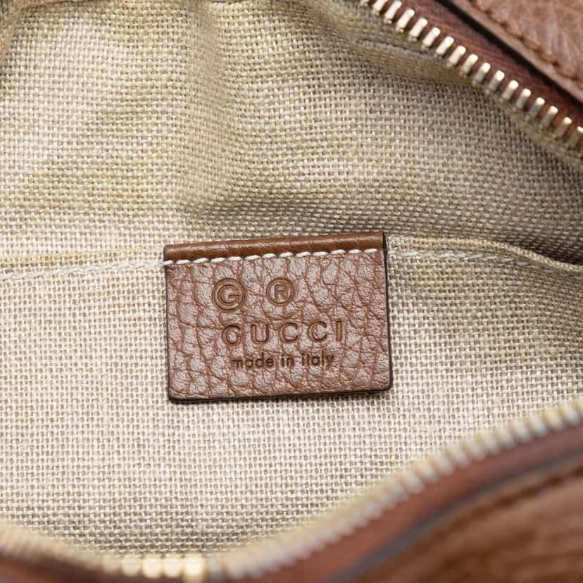 Gucci GG Canvas Bree Crossbody Beige Very good condition - Box View