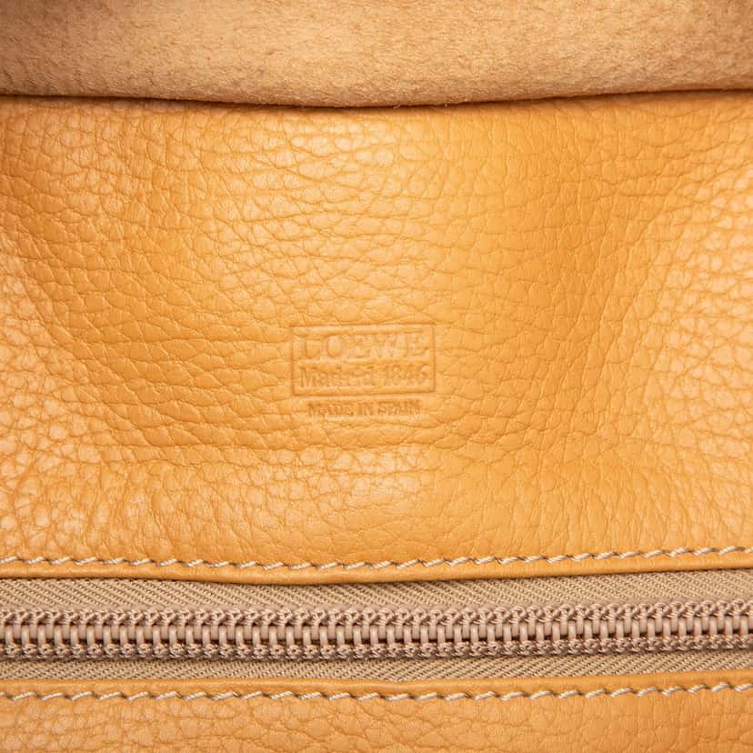Loewe Bicolor Leather Amazona 50 Yellow Leather Good condition - Box View