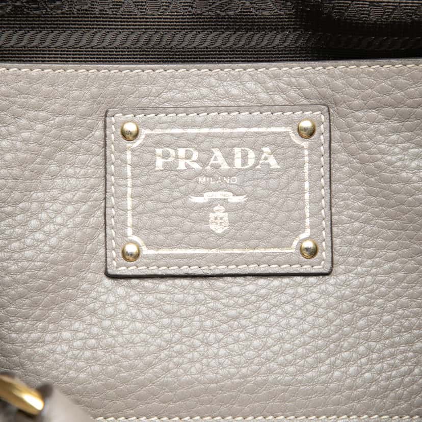Prada Vitello Daino Open Convertible Tote Other Leather Very good condition - Box View