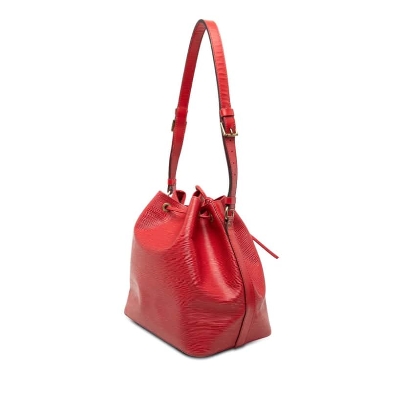 Louis Vuitton Epi Petit Noe Red Leather Very good condition - Back View