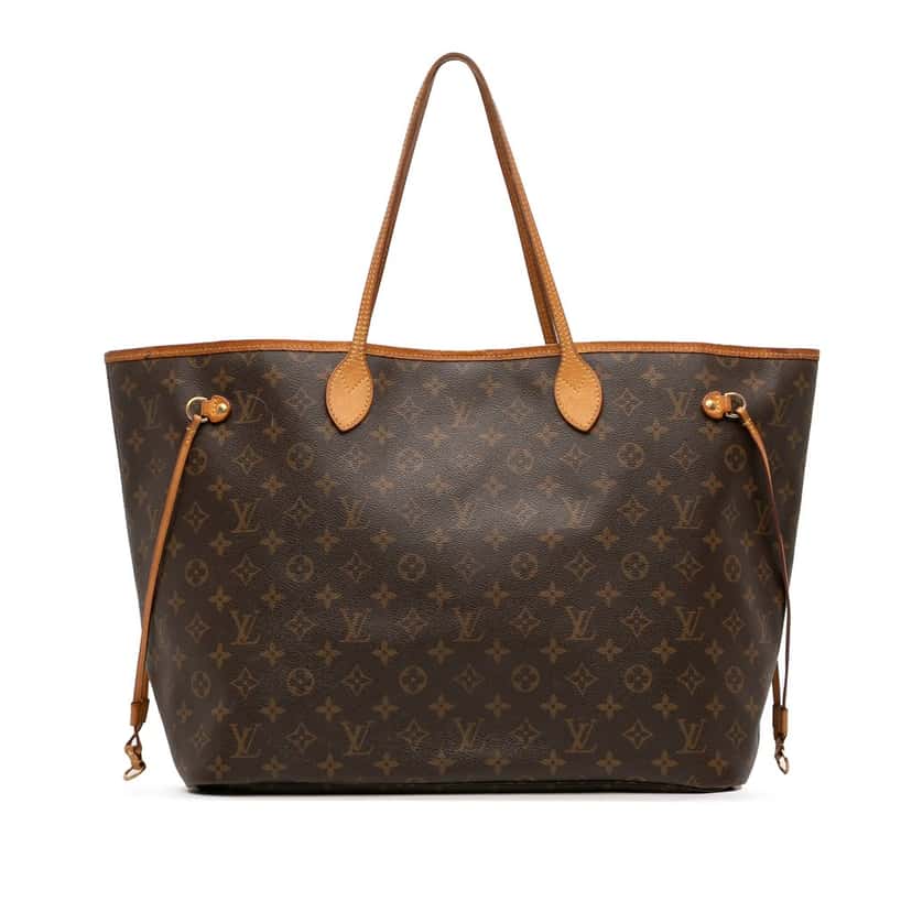 Louis Vuitton Monogram Neverfull GM Brown Very good condition - Front View