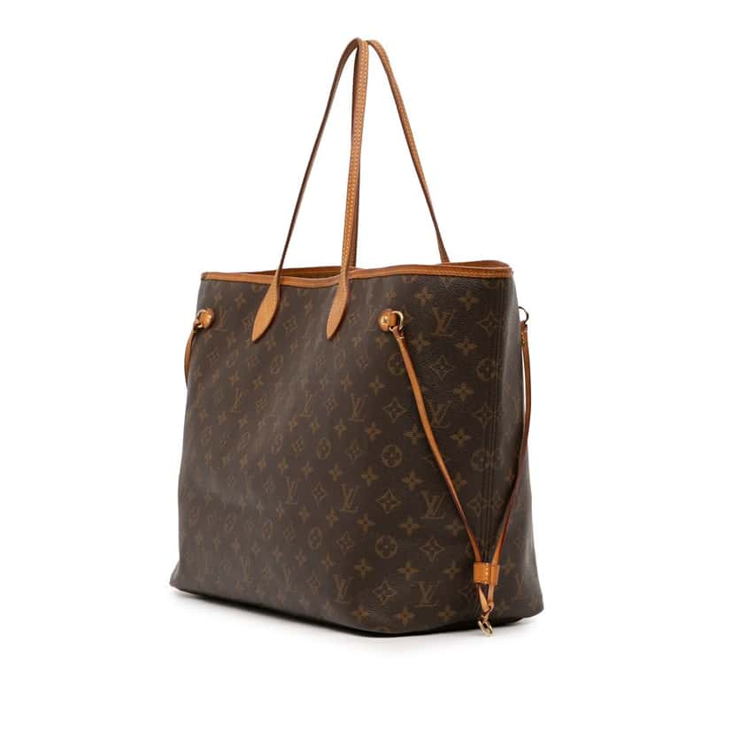 Louis Vuitton Monogram Neverfull GM Brown Very good condition - Back View