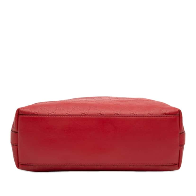 Gucci Small Guccissima Miss GG Hobo Red Leather Very good condition - Inside View