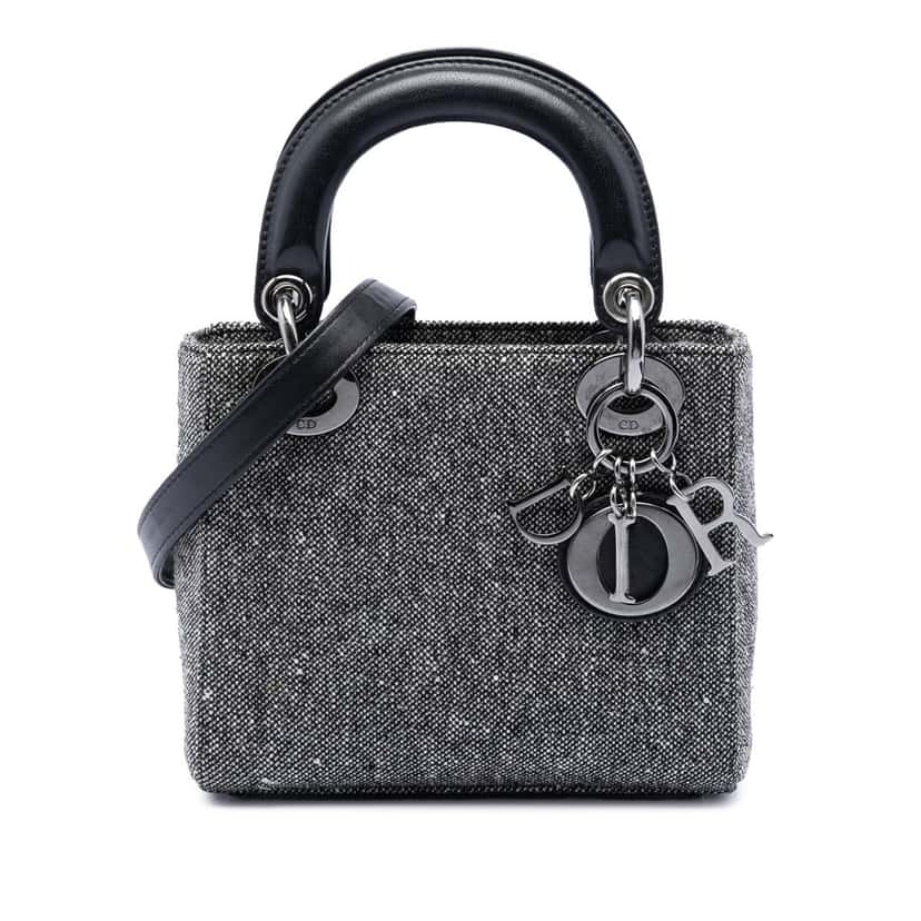 Dior Mini Tweed Lady Dior Other Very good condition - Front View