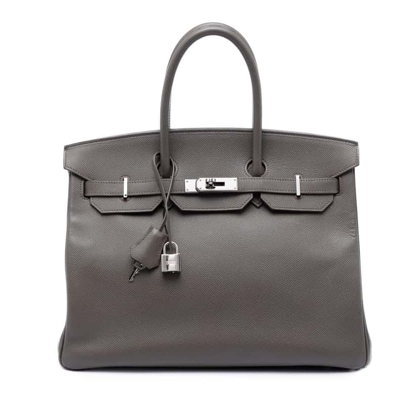 Hermès Epsom Birkin Retourne 35 Other Leather Very good condition - Front View
