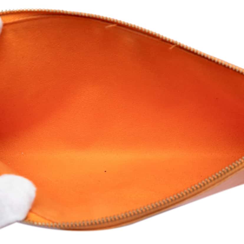 Louis Vuitton Epi Pochette Accessoires Orange Leather Very good condition - Model View