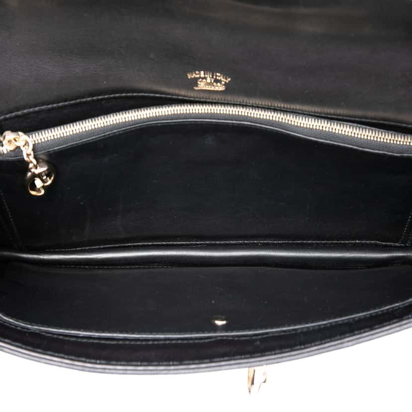 Gucci Calfskin 1973 Clutch Black Leather Very good condition - Model View