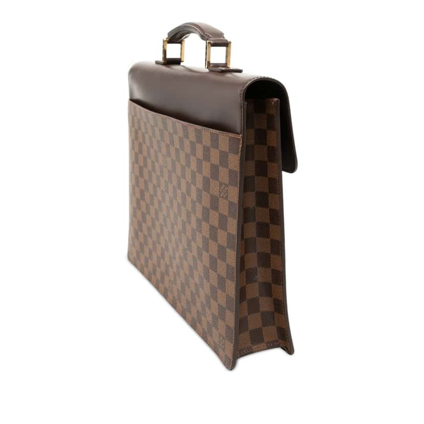 Louis Vuitton Damier Ebene Altona PM Brown Very good condition - Back View