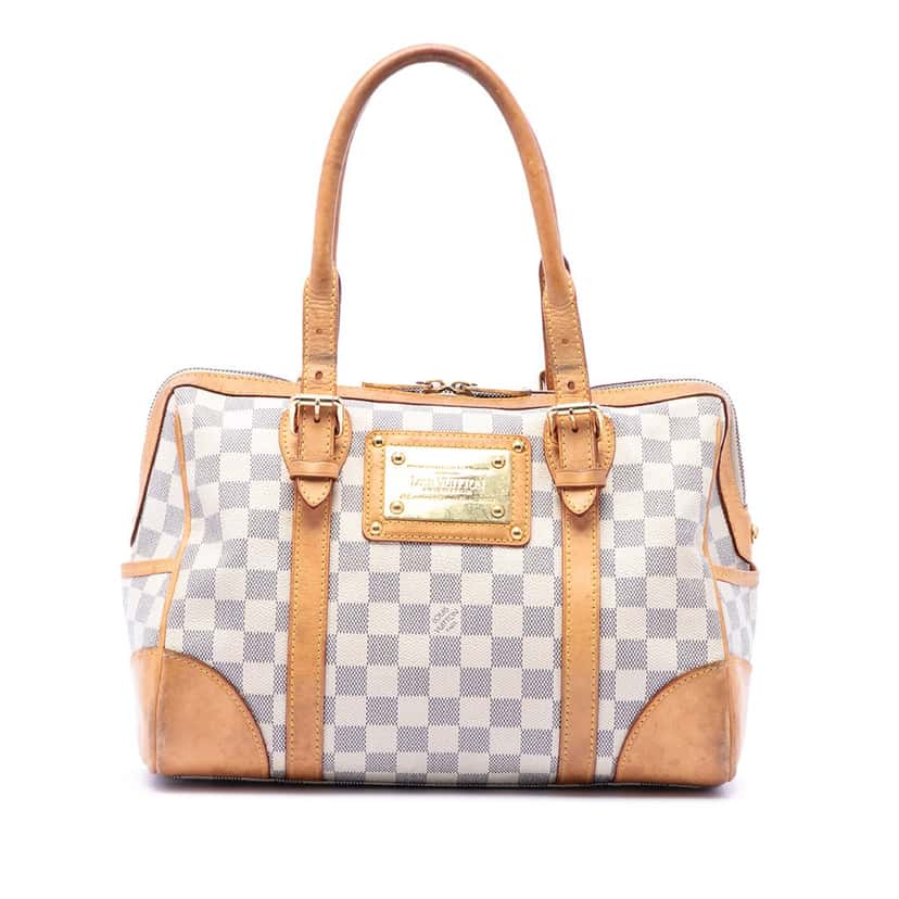 Louis Vuitton Damier Azur Berkeley White Very good condition - Front View