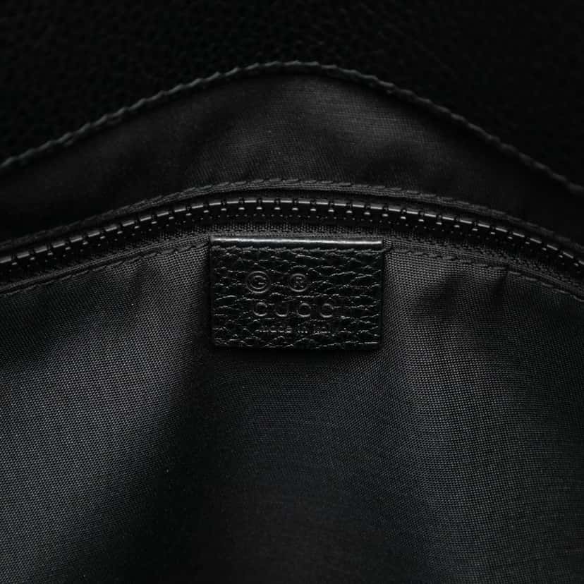 Gucci GG Nylon Web Tote Black Very good condition - Box View