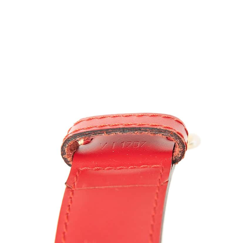 Louis Vuitton Epi Sac D Epaule PM Red Leather Very good condition - Box View