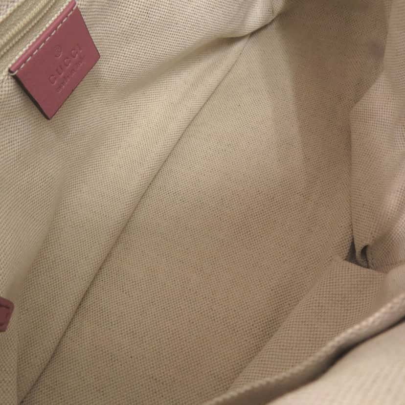 Gucci Microguccissima Sukey Crossbody Pink Leather Very good condition - Model View