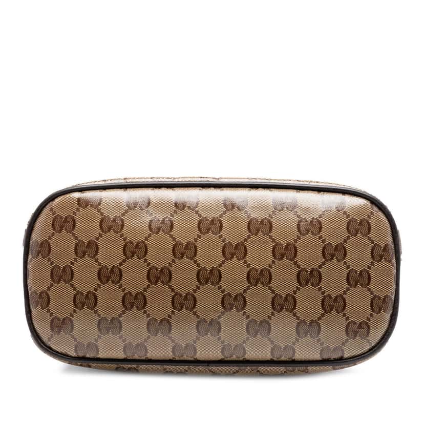 Gucci Mini GG Crystal Dome Satchel Beige Very good condition - Inside View