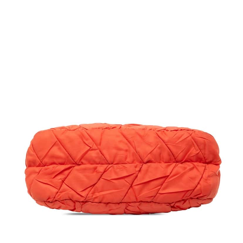 Prada Quilted Tessuto Hobo Orange Very good condition - Inside View
