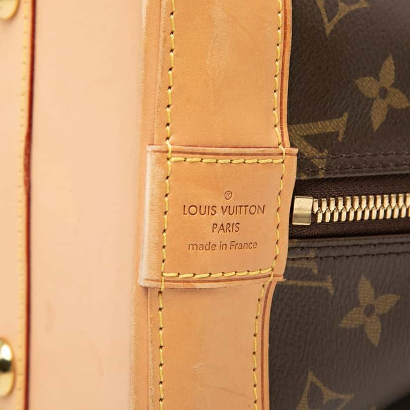 Louis Vuitton Monogram Alma MM Brown Very good condition - Box View
