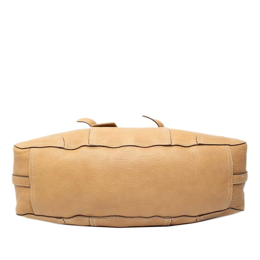 Prada Cervo Antik Shopping Satchel Beige Leather Very good condition - Inside View