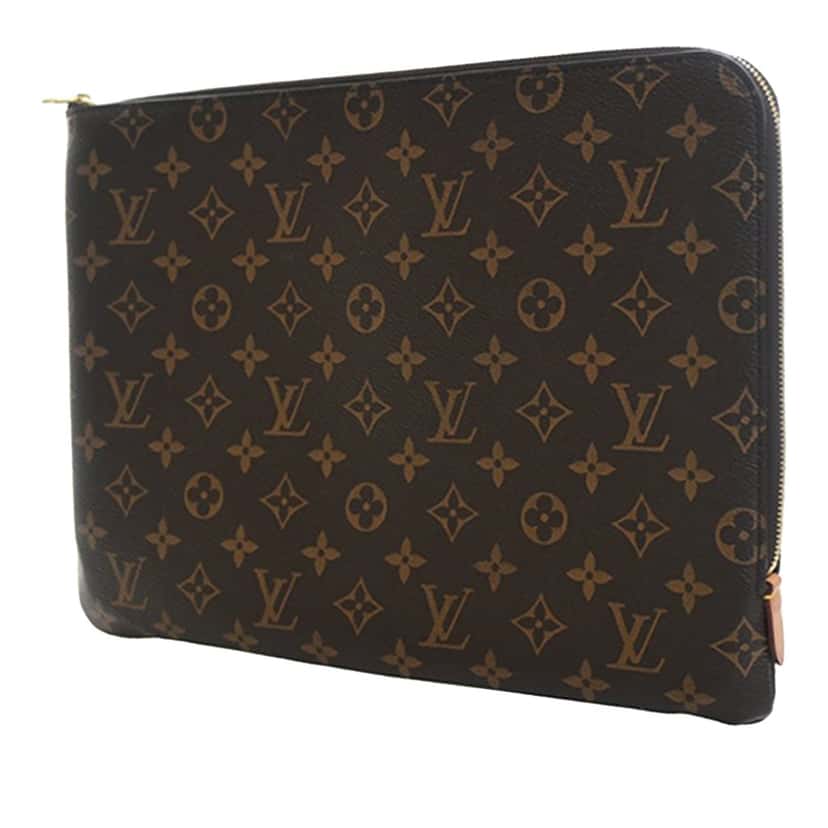 Louis Vuitton Monogram Etui Voyage MM Brown Very good condition - Back View