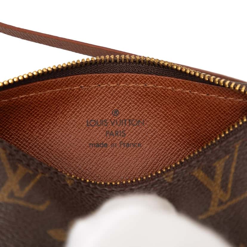 Louis Vuitton Monogram Papillon Pochette Brown Good condition - Box View