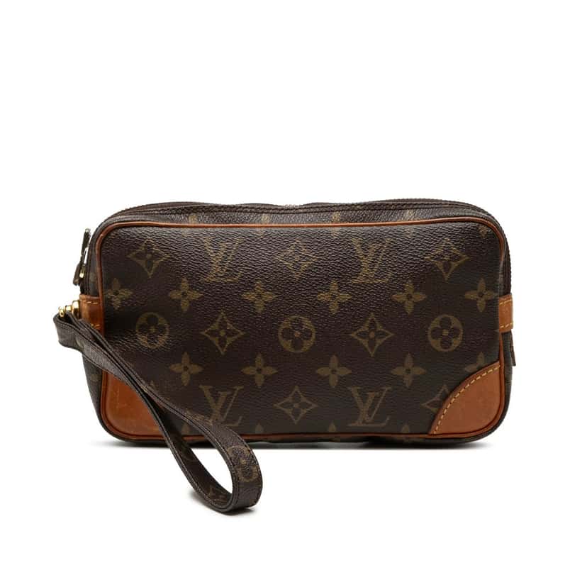 Louis Vuitton Monogram Marly Dragonne PM Brown Very good condition - Front View