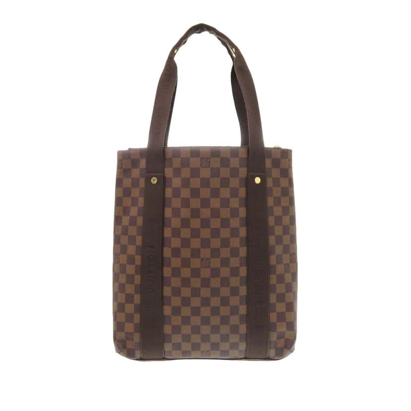 Louis Vuitton Damier Ebene Cabas Beaubourg Brown Very good condition - Back View